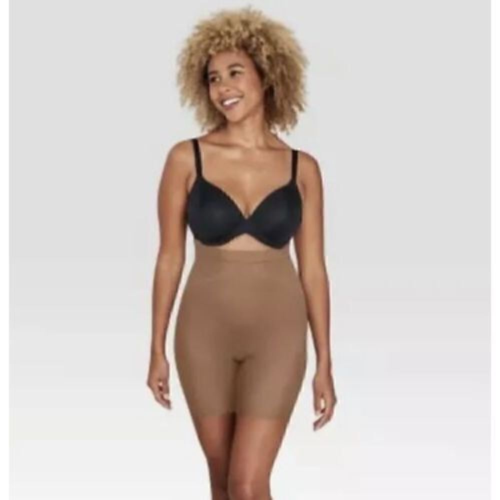 Maidenform Self Expressions Feel Good Fashion High Waist Thigh Sz Small. NWT